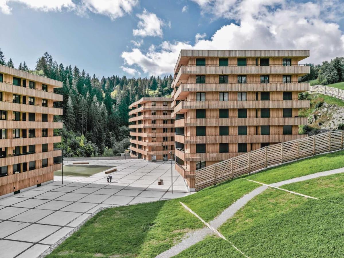 Ferienwohnung 3,5 Zimmer Direkt An Ski- Und Bikepiste ฟลิมส์ ภายนอก รูปภาพ