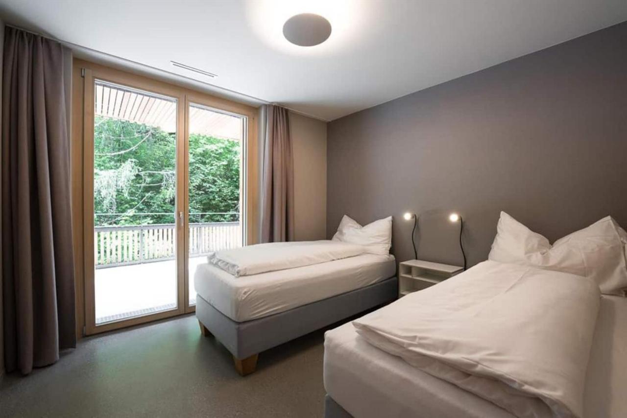 Ferienwohnung 3,5 Zimmer Direkt An Ski- Und Bikepiste ฟลิมส์ ภายนอก รูปภาพ