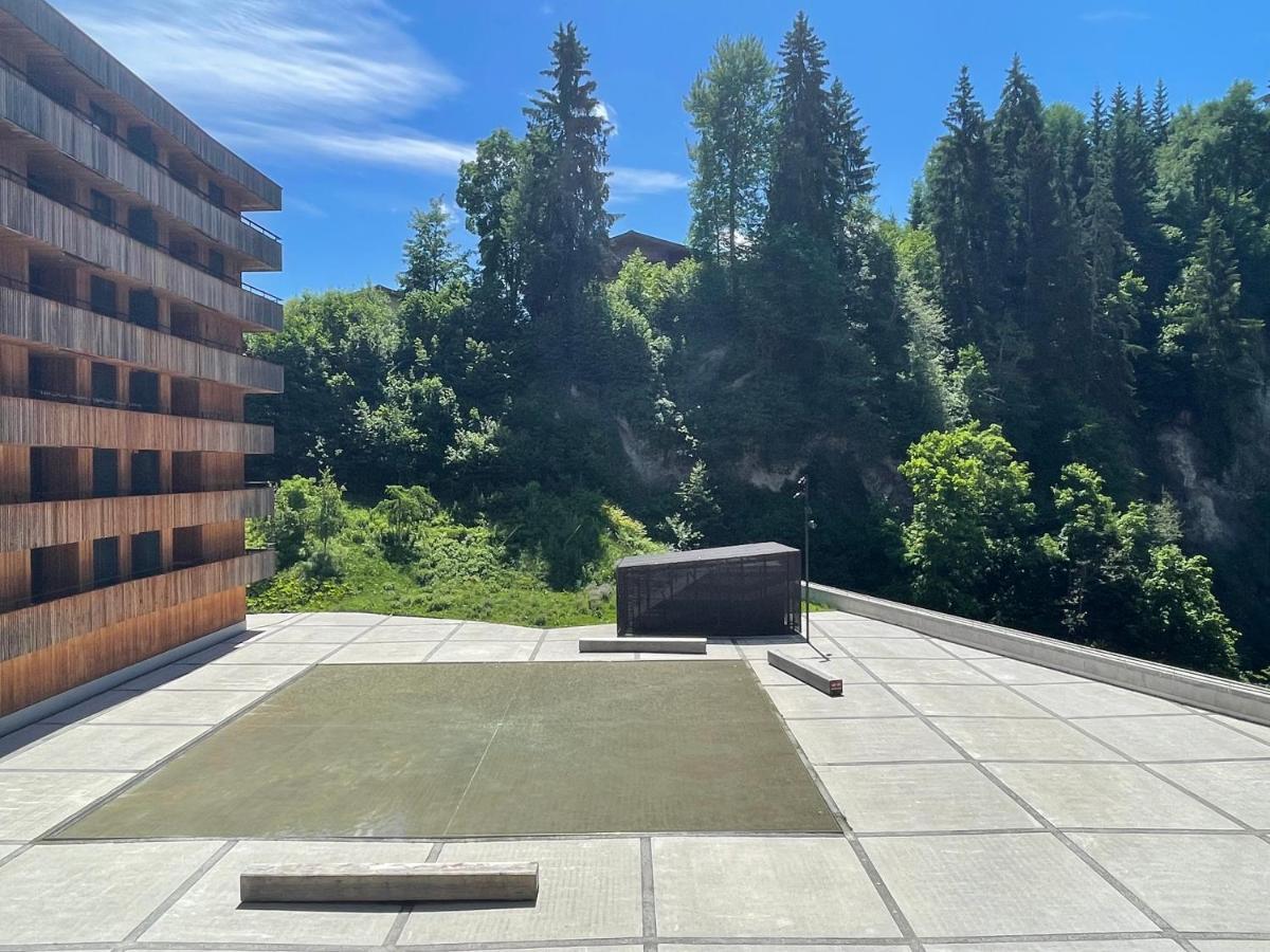 Ferienwohnung 3,5 Zimmer Direkt An Ski- Und Bikepiste ฟลิมส์ ภายนอก รูปภาพ